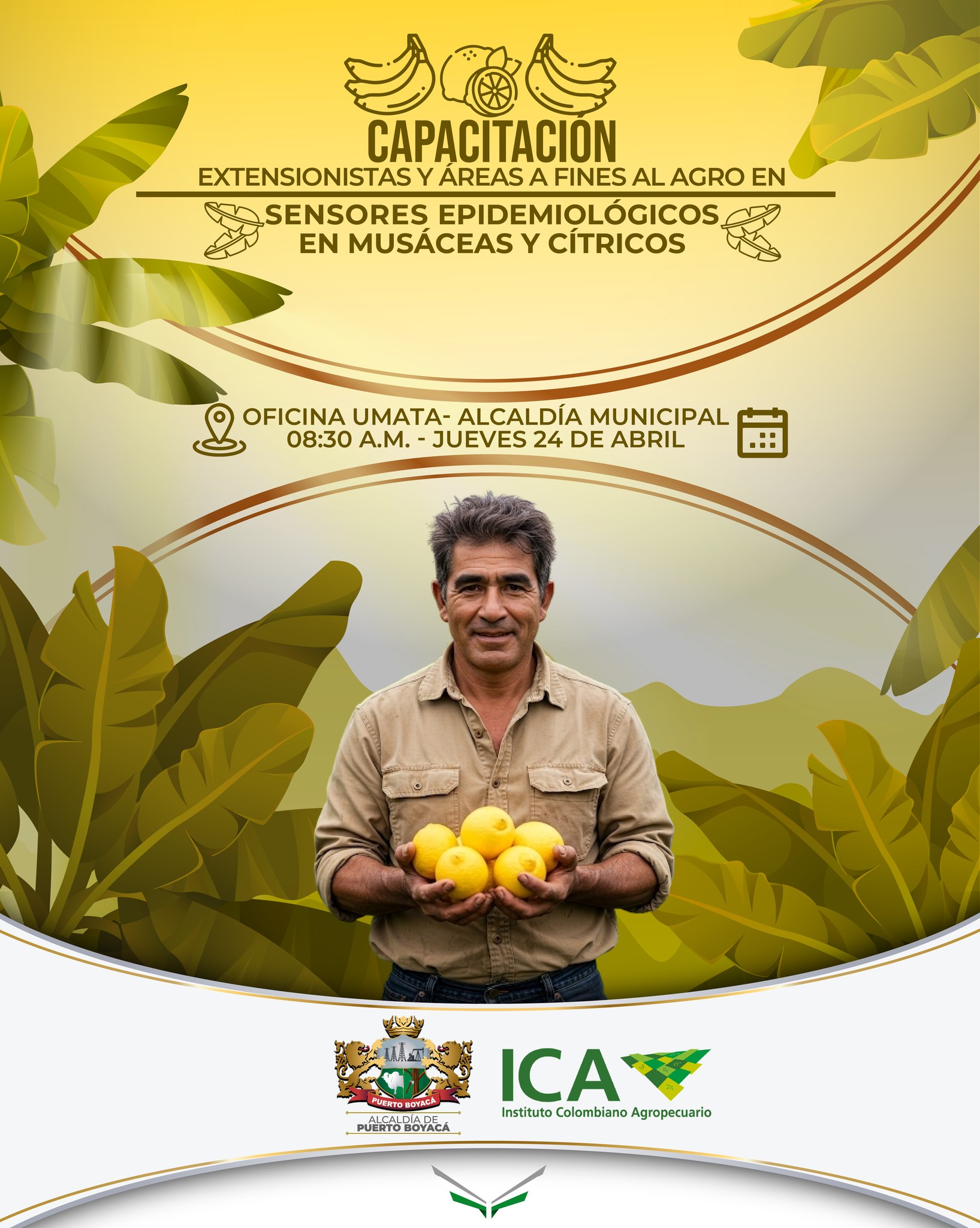 CAPACITACIÓN EXTENSIONISTAS Y ÁREAS A FINES AL AGRO