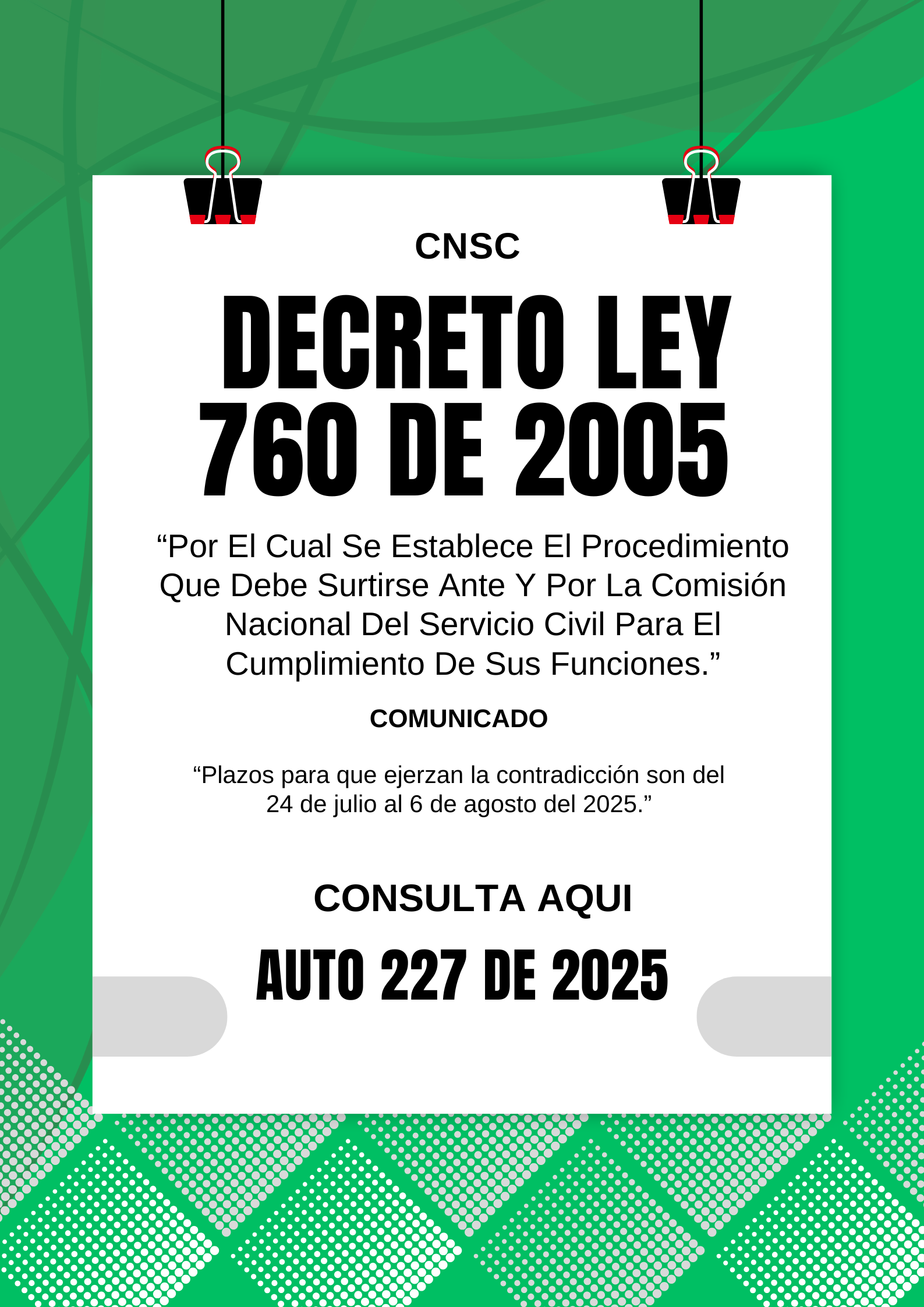 INFORMACIÓN PARA LA COMUNIDAD