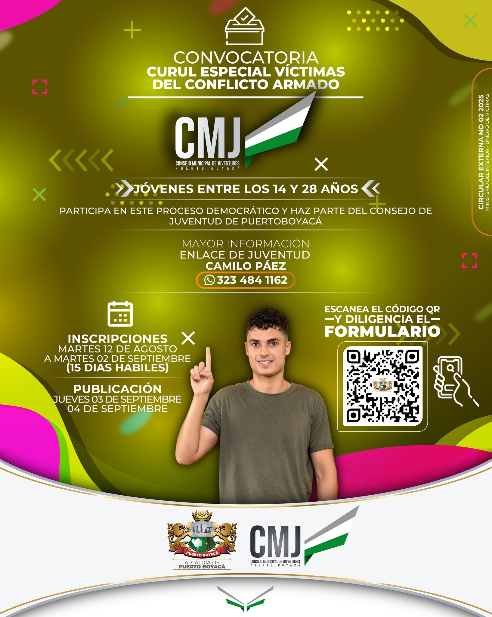 CONVOCATORIA CURUL ESPECIAL VICTIMA DEL CONFLICTO ARMADO