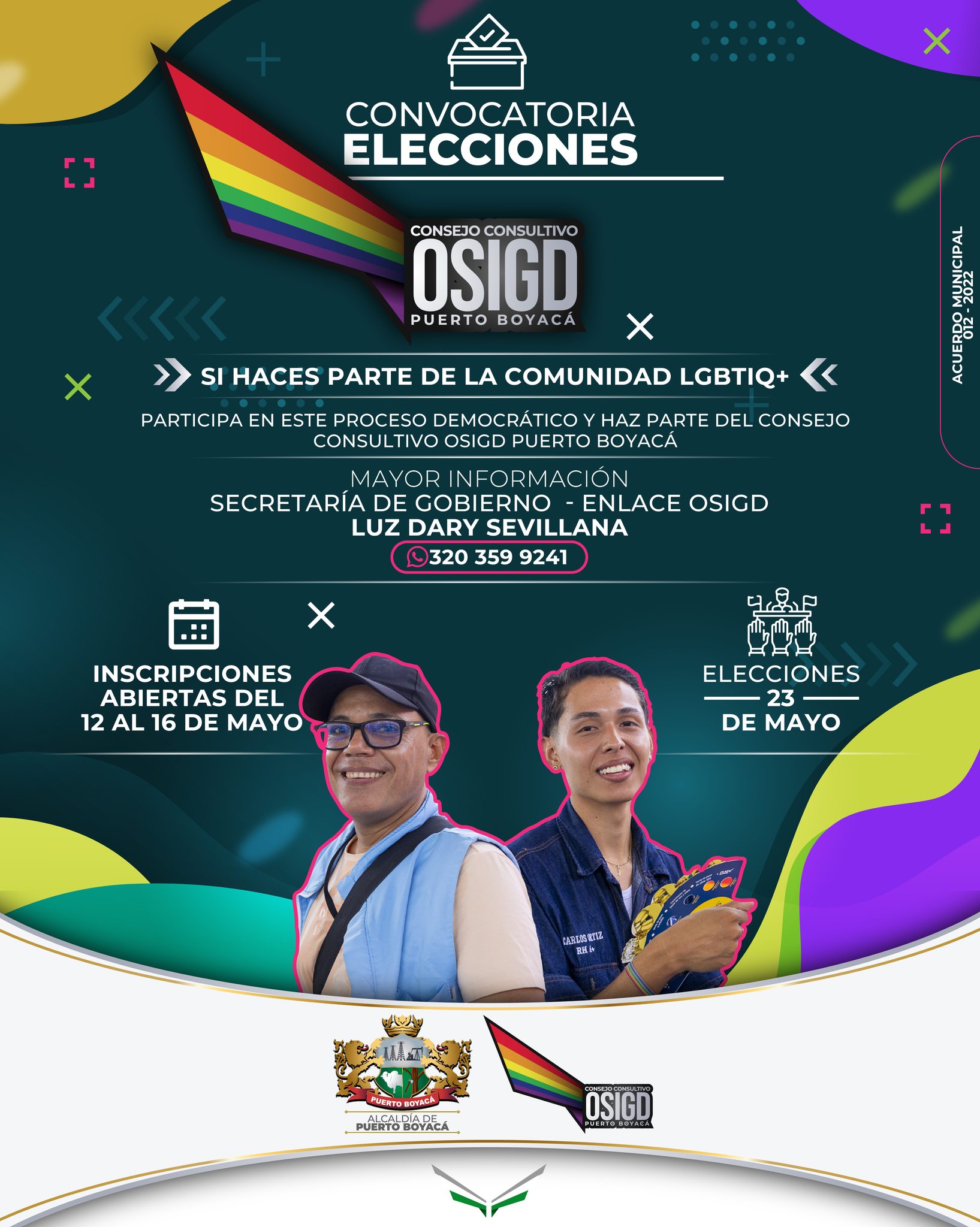 CONVOCATORIA ELECCIONES DEL CONSEJO CONSULTIVO OSIGD