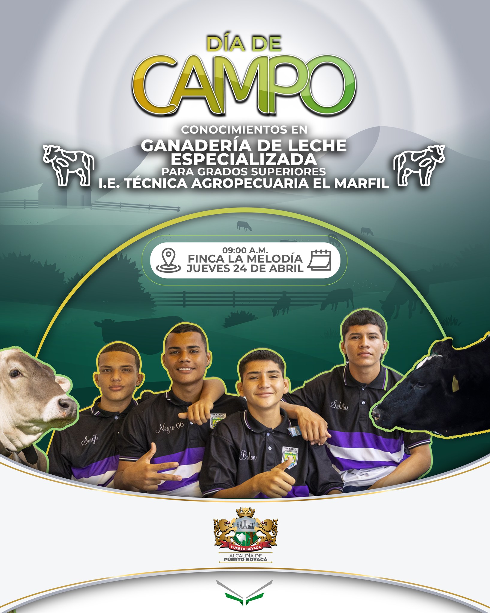 DÍA DE CAMPO - CONOCIMIENTOS DE GANADERÍA DE LECHE
