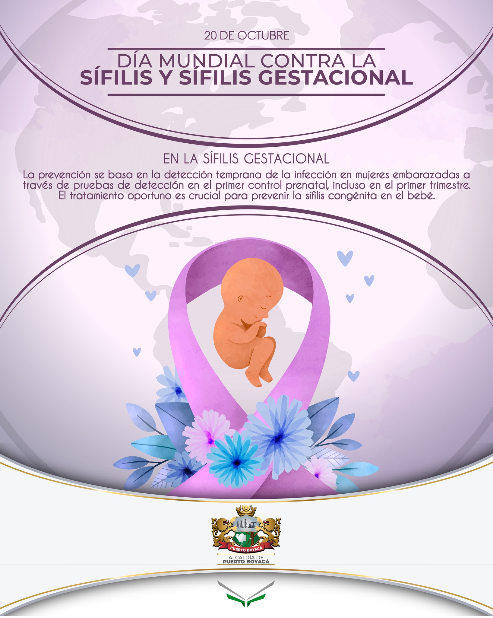DÍA MUNDIAL CONTRA LA SÍFILIS Y SÍFILIS GESTACIONAL