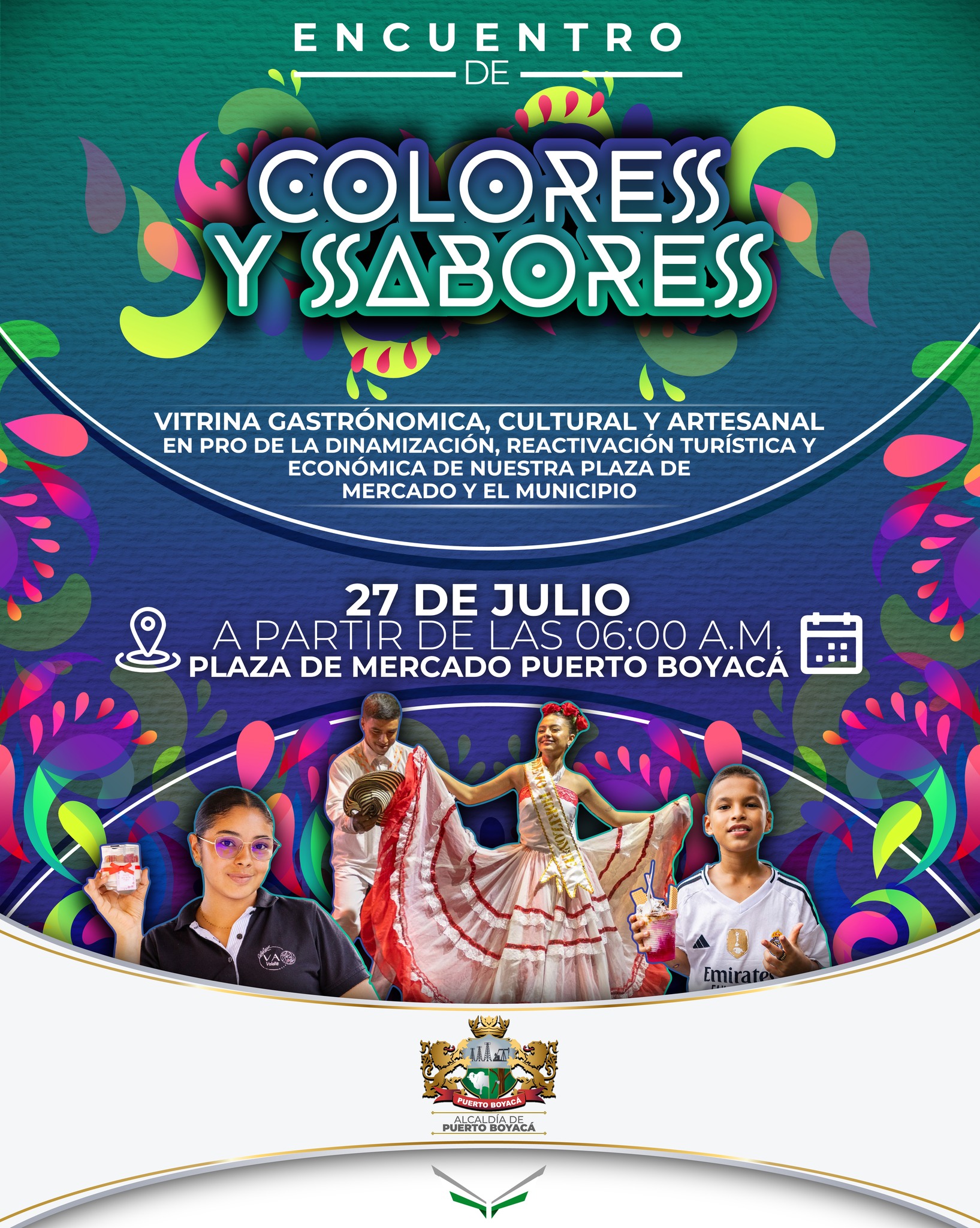 ENCUENTRO DE COLORES Y SABORES - PLAZA DE MERCADO