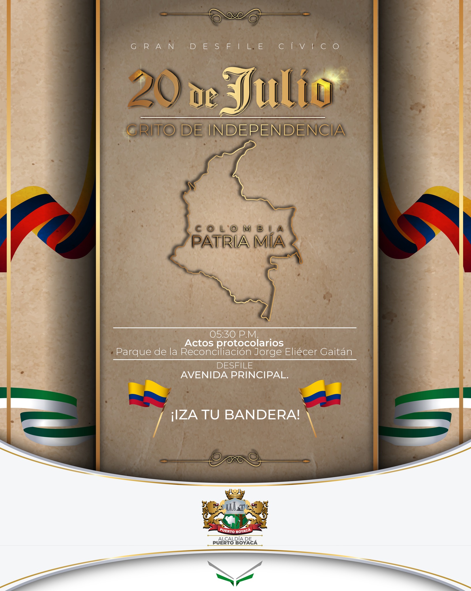 GRAN DESFILE CIVICO 20 DE JULIO