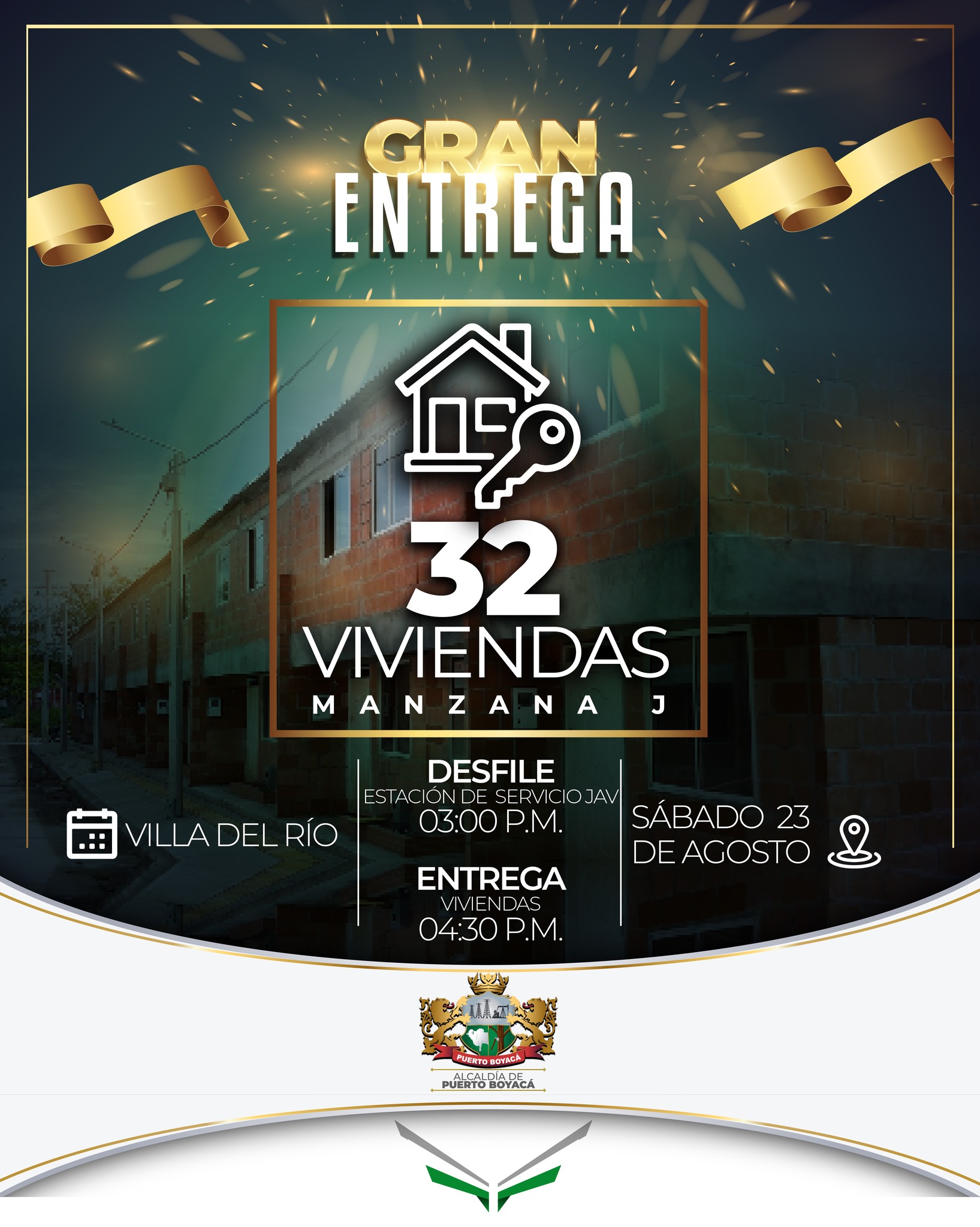 GRAN ENTREGA 32 VIVIENDAS