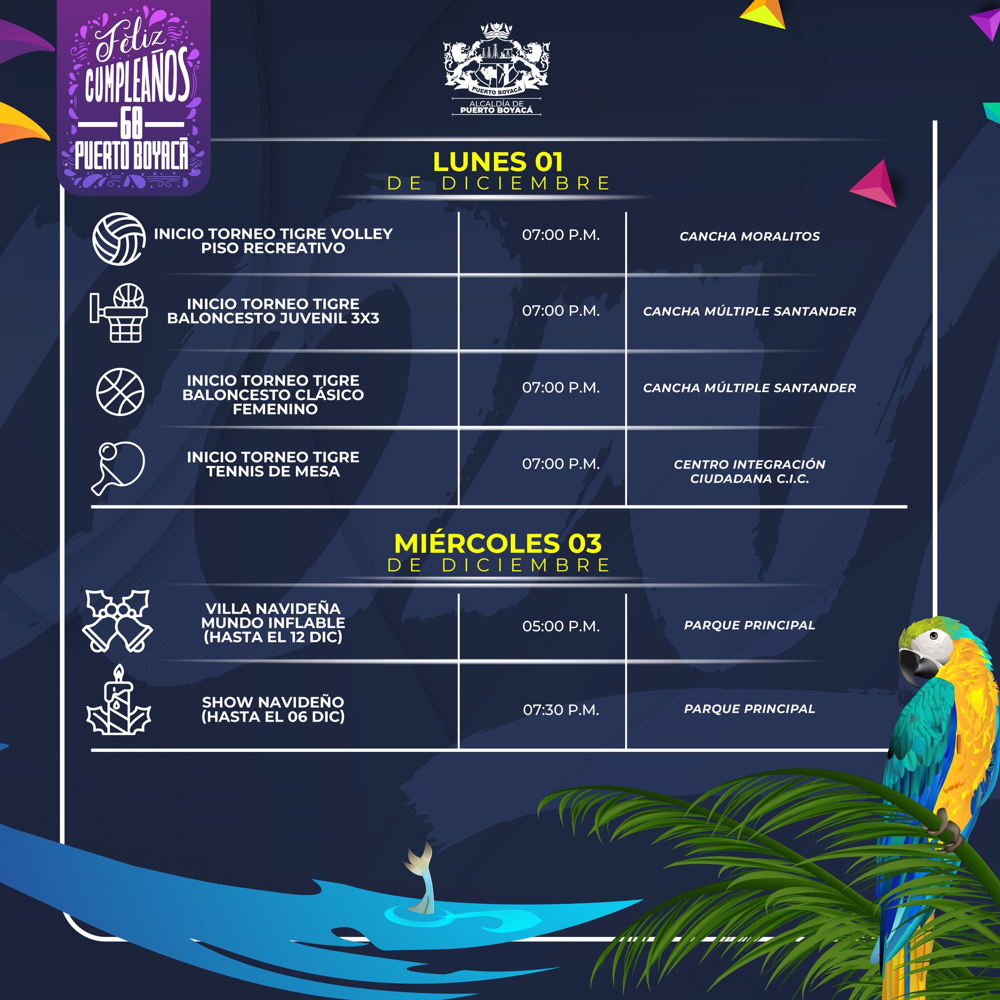 SEGUIMOS CELEBRANDO EL 38 FESTIVAL DE COLONIAS