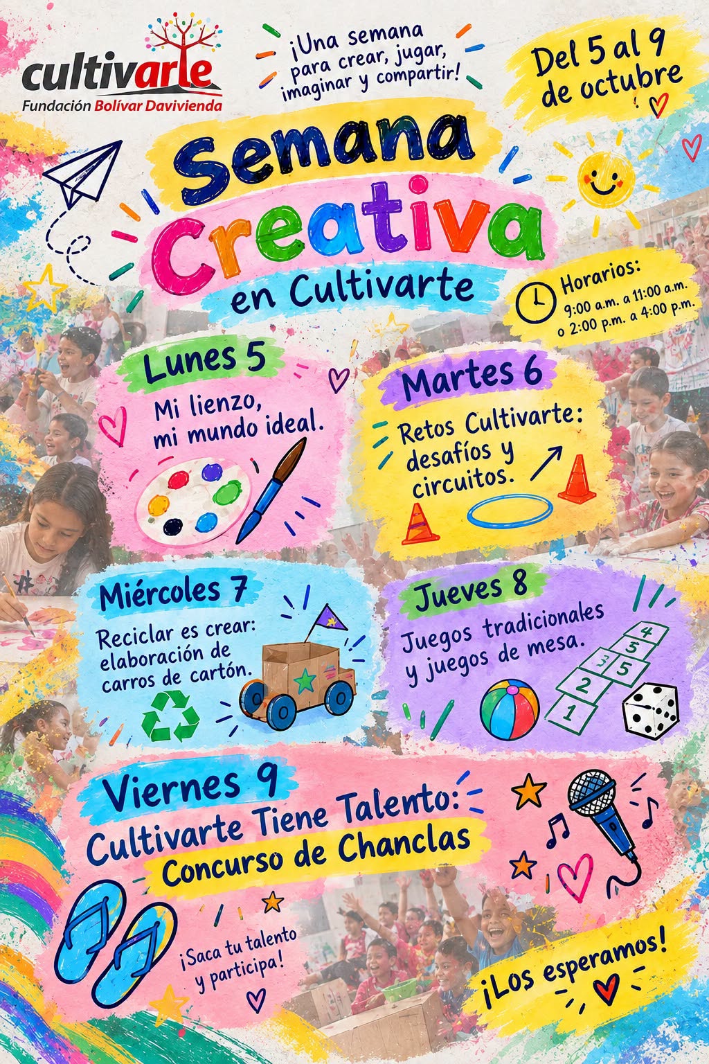 SEMANA CREATIVA EN CULTIVARTE
