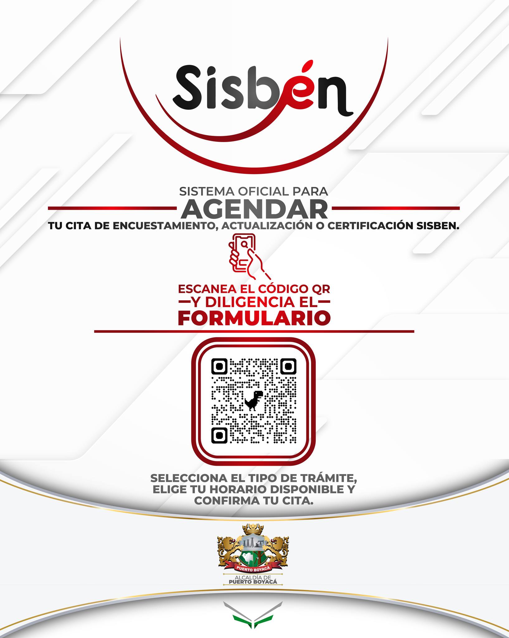 SISTEMA OFICIAL PARA AGENDAR TU CITA SISBEN