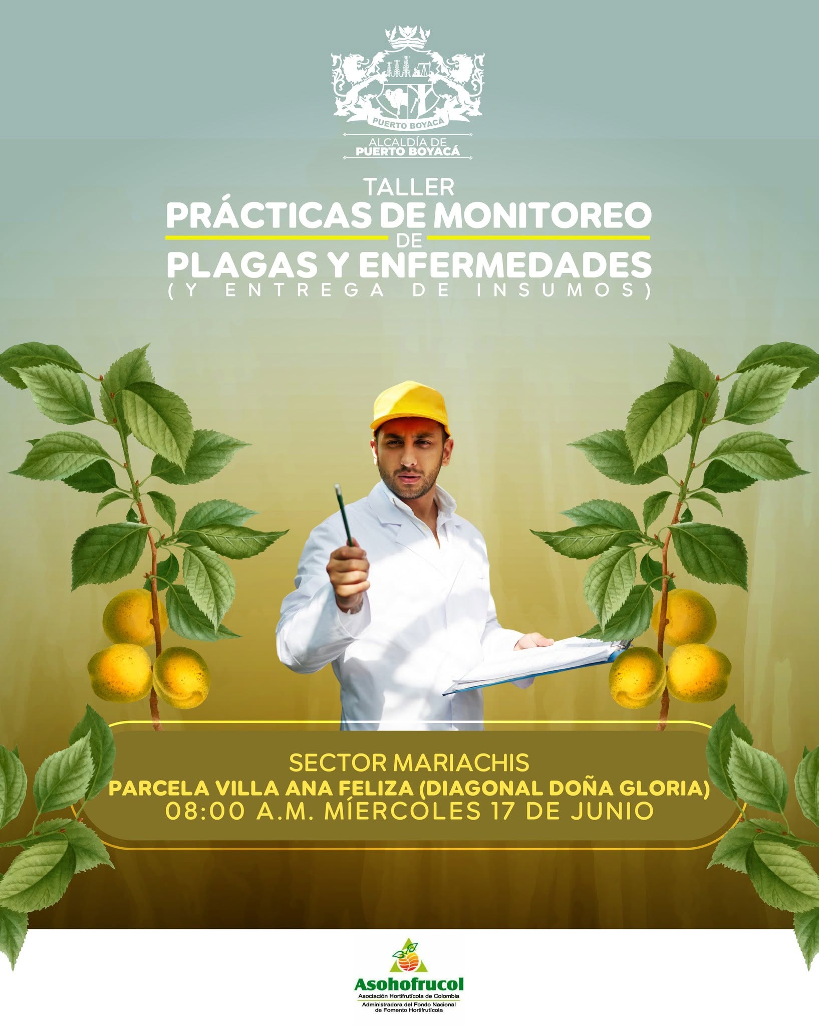 TALLER PRÁCTICAS DE MONITOREO DE PLAGAS