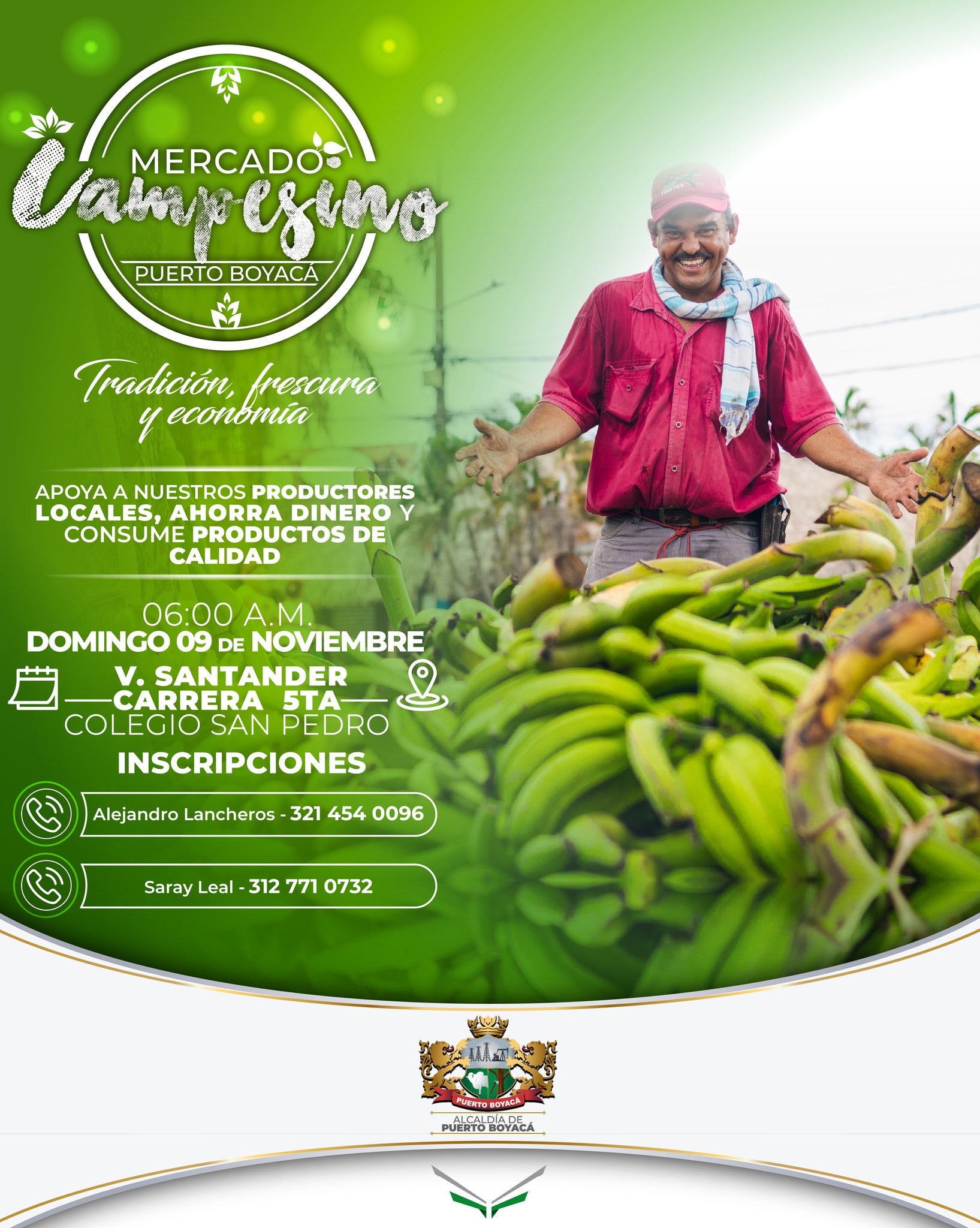 VUELVE EL MERCADO CAMPESINO